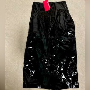 Commando Faux Leather Midi Skirt